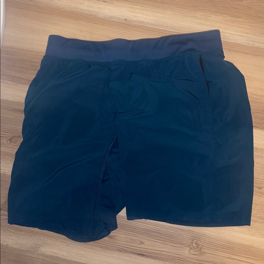 Navy Blue Lululemon Athletic Shorts
